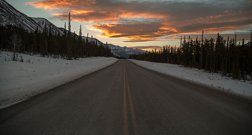Morning road
